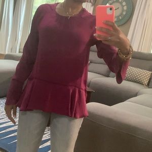 Magenta Mossimo Blouse, EUC, Size XS